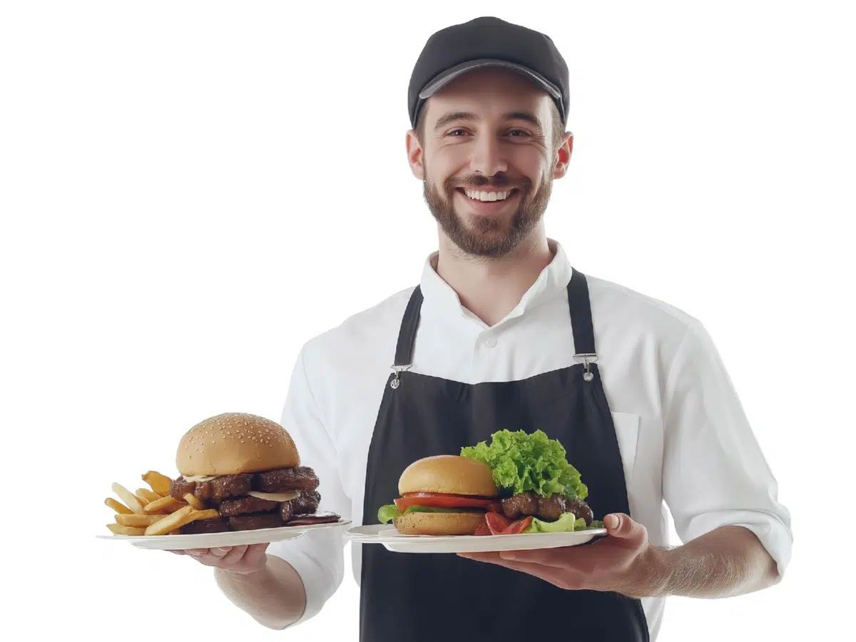 Hazır Yemek hamburgerci kıyafetleri
