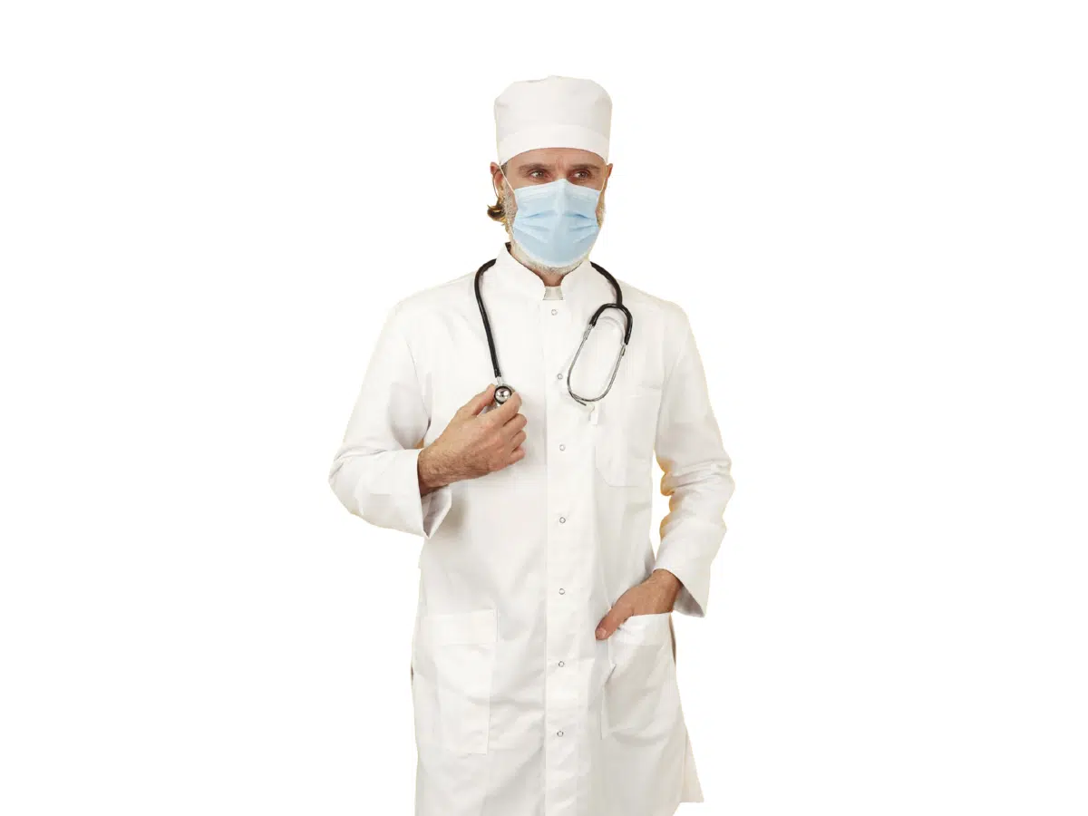 Doktor Önlüğü Alpaka Önlük Hakim Yaka (EKN2553)
