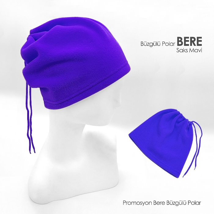 Çok Amaçlı Bere ve Boyunluk - Promosyon Kaliteli İp Büzgülü Bere & Boyunluk