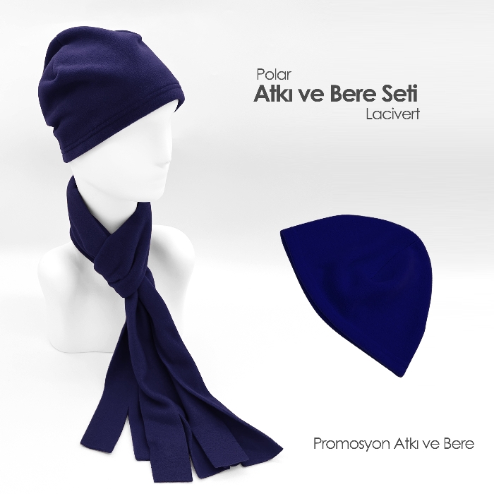 Kaliteli Bere ve Atkı Seti - Kaliteli Polar Atkı ve Bere Takımı